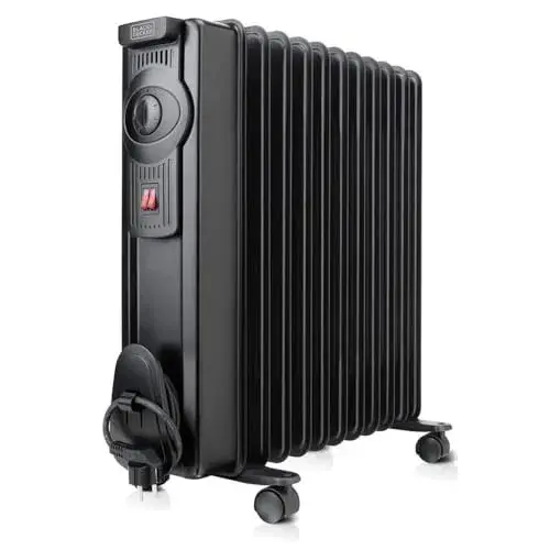 Black+Decker BXRA2300E 2300W Controle de Temperatura Preto