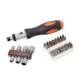 Black+Decker Chave de Fendas Reversível com Pontas