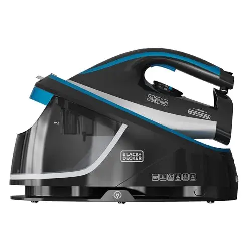 Black+Decker ES9180260B 2400W Preto Ferro com Caldeira com vapor de 200g/min