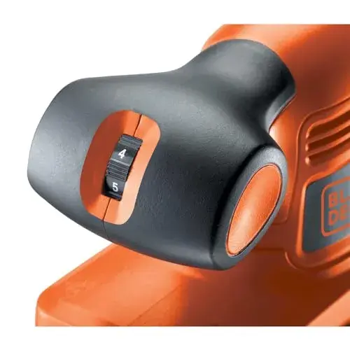 Black+Decker Lixadora Vibratória 240W 92x230mm Velocidade Variável