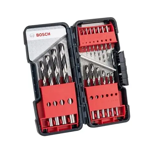 Bosch Conjunto Brocas Hss Pointteq Toughbox 18 Partes