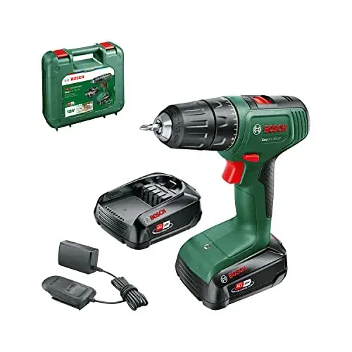 Bosch EasyDrill 18V-2 Velocidades com Acessórios