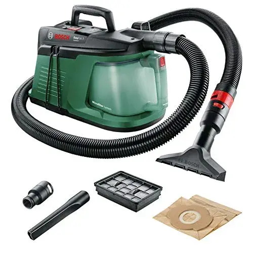 Bosch EasyVac 3 700W Aspirador a seco compacto com armazenamento de acessórios