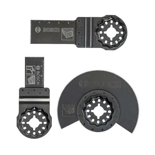 Bosch Gop Starlock Basic Wood Set Compatível Starlock Preto
