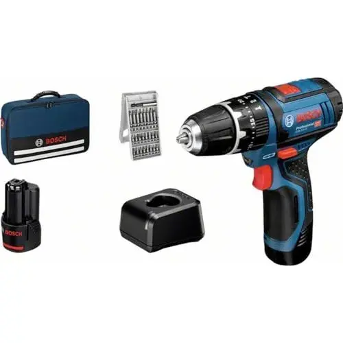 Bosch GSB 12V-15 Professional 2 Velocidades com Percepção
