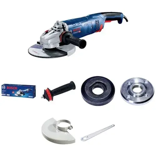 Bosch GWS 24-230 JZ 2400W Rebarbadora com Acessórios