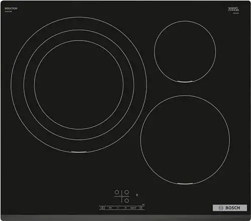 Bosch PID631BB5E 7400W Placa de Indução Preto Controle Táctil