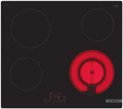 Bosch PKF611BB8E 6600W vitrocerâmica preto com controle por toque