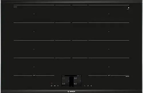 Bosch PXY875KV1E 7400W placa de indução preto com função de potência