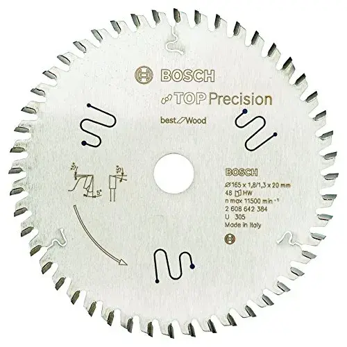 Bosch Acessórios Disco Madeira 165MMx1,8MM para Serra Circular