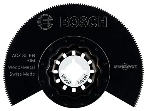 Bosch Bim Bi-metal Lâmina De Serra Segmentada 85 Mm Preto