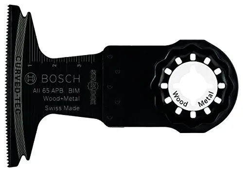 Bosch Bim Plunge Cut Blade W+ M Aii 65 Apb Cortador para Madeira Preto