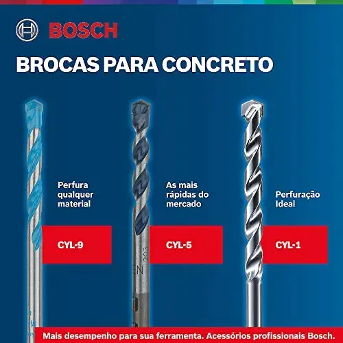 Bosch Broca Blue Granit 6X50X100 para concreto e pedra