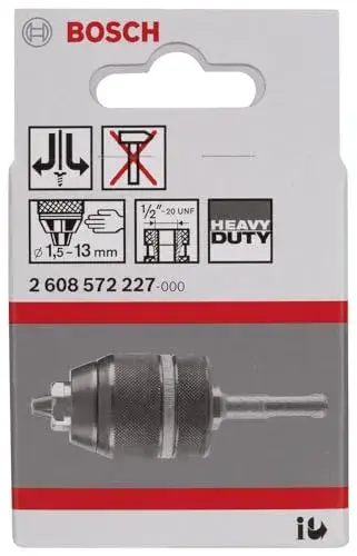 Bosch Bucha de Aperto Rápido SDS Plus BS2608572227 Sem Chaves