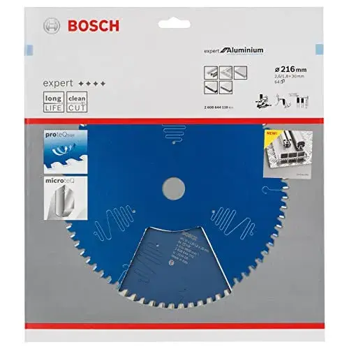 Bosch Circular Saw Blade Ex Al H 190×30-56 para Cortes Suaves Azul