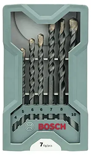 Bosch Conjunto Brocas Drill Set 7 Pcs Perfurador Betão CYL-3