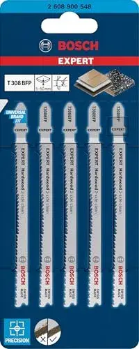 Bosch Conjunto de Lâminas Expert Hardwood T308BFP 2 Side Clean