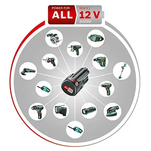 Bosch Easy Drill 12V 2 Velocidades Bateria Power for ALL