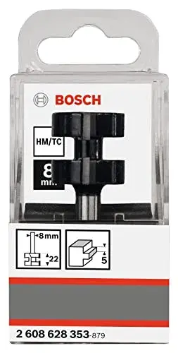 Bosch Fresa para Ranhurar 8mm 5x22mm