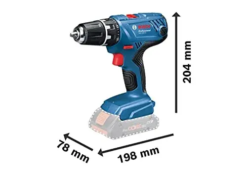 Bosch GSR 18V-21 55Nm Parafusadeira a Bateria Profissional em Mala