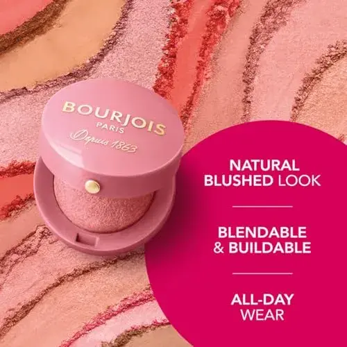 Bourjois Little Round Pot Blusher Powder Rosa 054