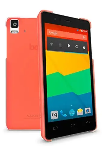 BQ Aquaris E5 Red 12,7 cm Cristal