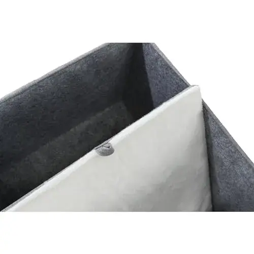 Trixie Cat Tower 64cm Cinza/Branco Felpa