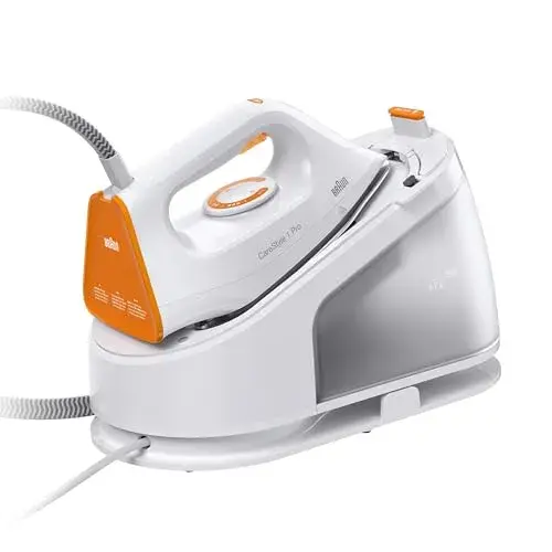 Braun IS1511 WH 2200W Branco/Laranja Ferro com caldeira e vapor vertical