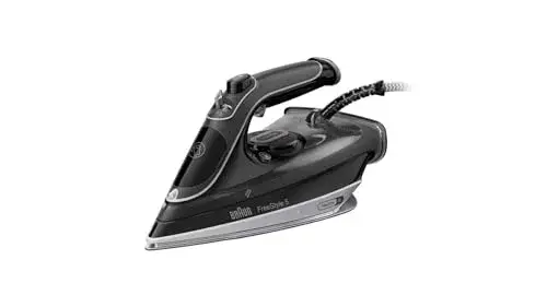 Braun TexStyle 5 SI 5188 BK 2800W Cranberry Vapor contínuo, auto-limpeza, base rotativa