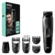 Braun S3 MGK3410 Conjunto de Penteado 6 em 1 Preto Recargável Lavável