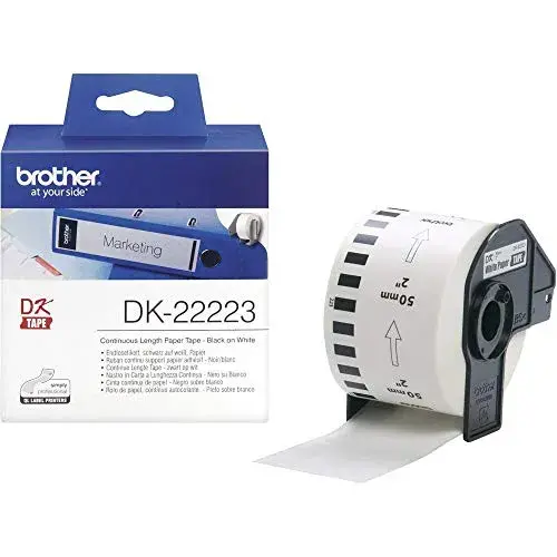 Brother DK-22223 Fita de Papel Contínuo 50mm Branca