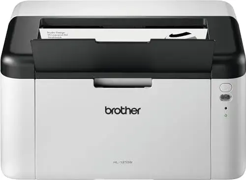 Brother HL-1210W Impressora laser com WiFi e conexão móvel Preto