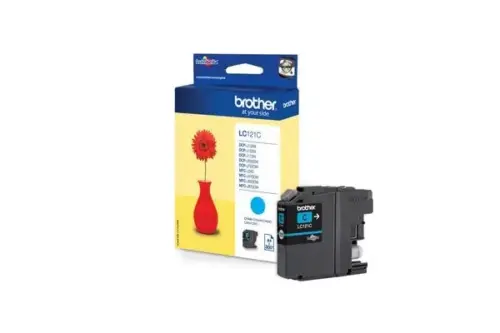 Brother LC121CBP Tinteiro de tinta a jato Capacidade padrão Ciano