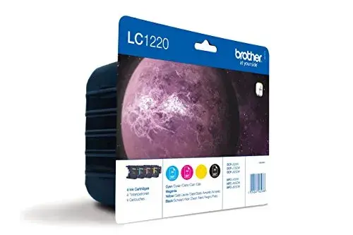 Brother LC1220VALBP Tinta a jato 300 páginas {Preto, Ciano, Magenta, Amarelo}