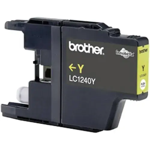 Brother LC1240Y Cartucho de tinta amarela 600 páginas
