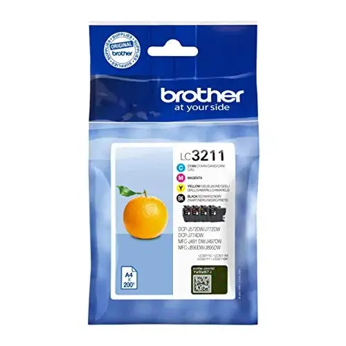 Brother LC3211VAL Tinteiro Pack de 4