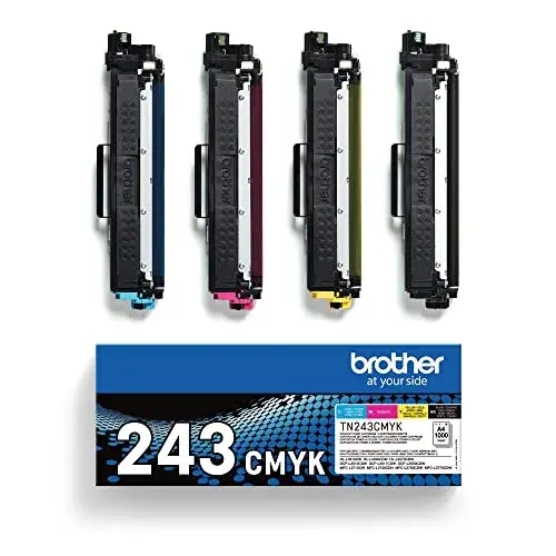 Brother TN-243CMYK Toner Preto Ciano Magenta Amarelo 1000 páginas
