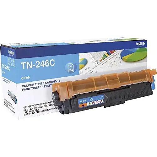 Brother TN-246C Toner Cyan Capacidade Alta