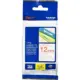 Brother TZ-E232 Fita Laminada 8m 12mm Vermelho sobre Branco