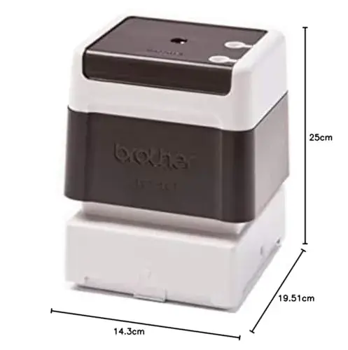 Brother SC-2000USB Carimbo de Selos Preto 6 unidades