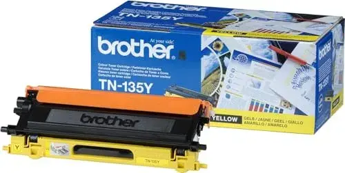 Brother TN135Y Toner Amarelo Capacidade Alta