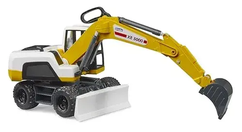 Bruder Escavadora Giratória Xe 5000 Branco