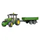 Bruder Trator John Deere com Atrelado 1:16
