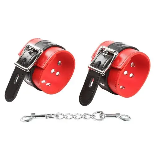 Ohmama Esposas de Couro Locking/Buckling