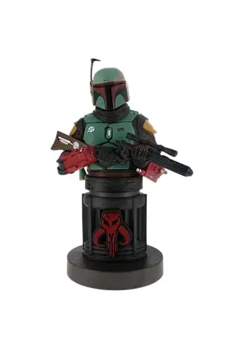 Cable Guys Carregador Star Wars Boba Fett Compatível com Controladores e Telefones