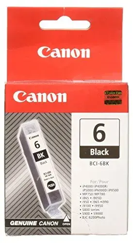 Canon BCI-6 Tinta à base de pigmentos 13ml Preto
