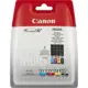 Canon CLI-551 Pacote de Tinta à Base de Pigmentos com 4 Unidades Black e Cores