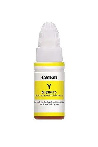Canon GI-590 Yellow 1606C001 Tinta Original Capacidade Até 7.000