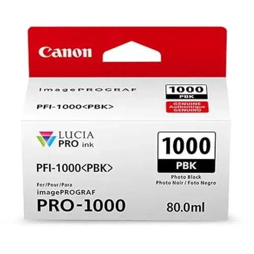 Canon PFI-1000PBK Tinteiro Fotográfico Preto