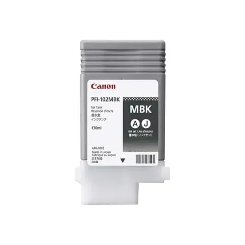 Canon PFI-102MBK Tinta à base de pigmentos 130 ml Preto